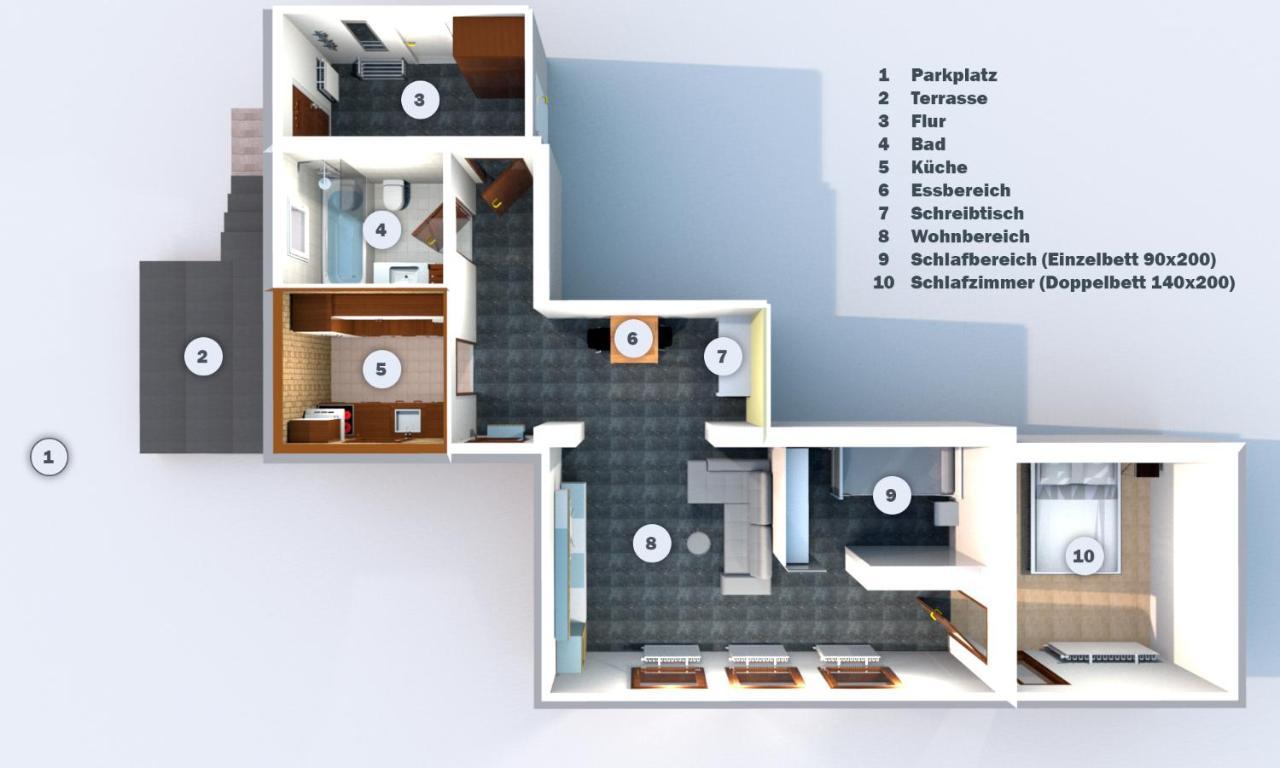 Schnuckelige Wohnung im erholsamen Steinbacher Tal Pfedelbach Exterior foto